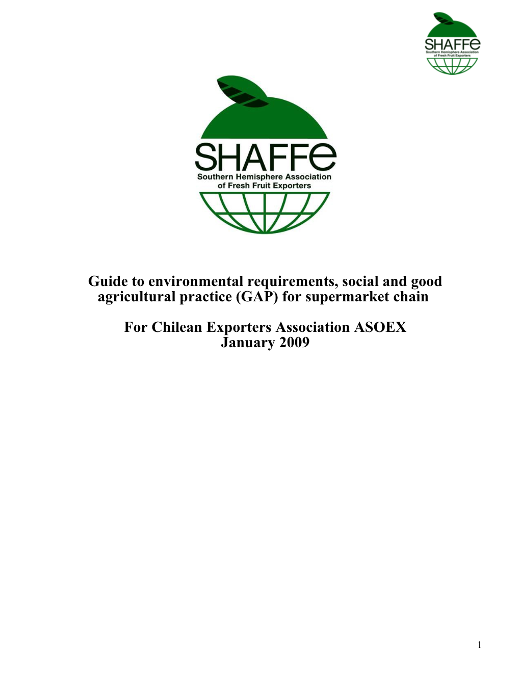 For Chilean Exporters Association ASOEX