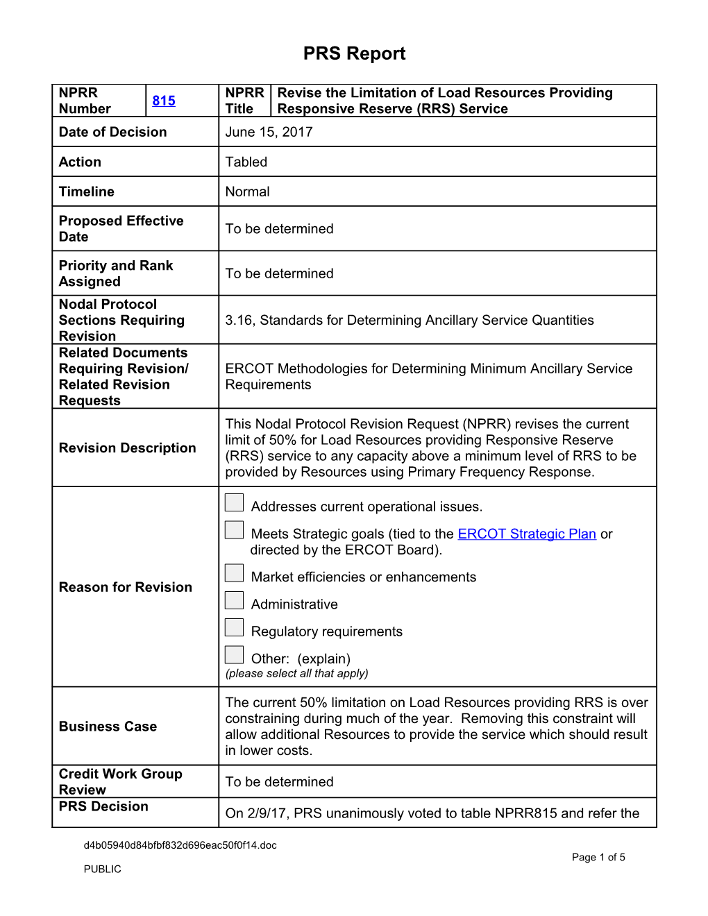 3.16Standards for Determining Ancillary Service Quantities