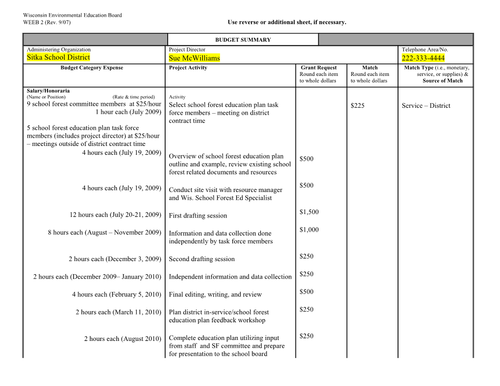 Wisconsin Environmental Education Board