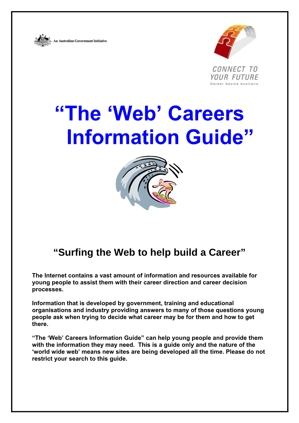 Job Search & Training Internet Addresses