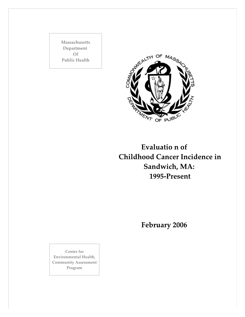 II.Methods for Analyzing Cancer Incidence