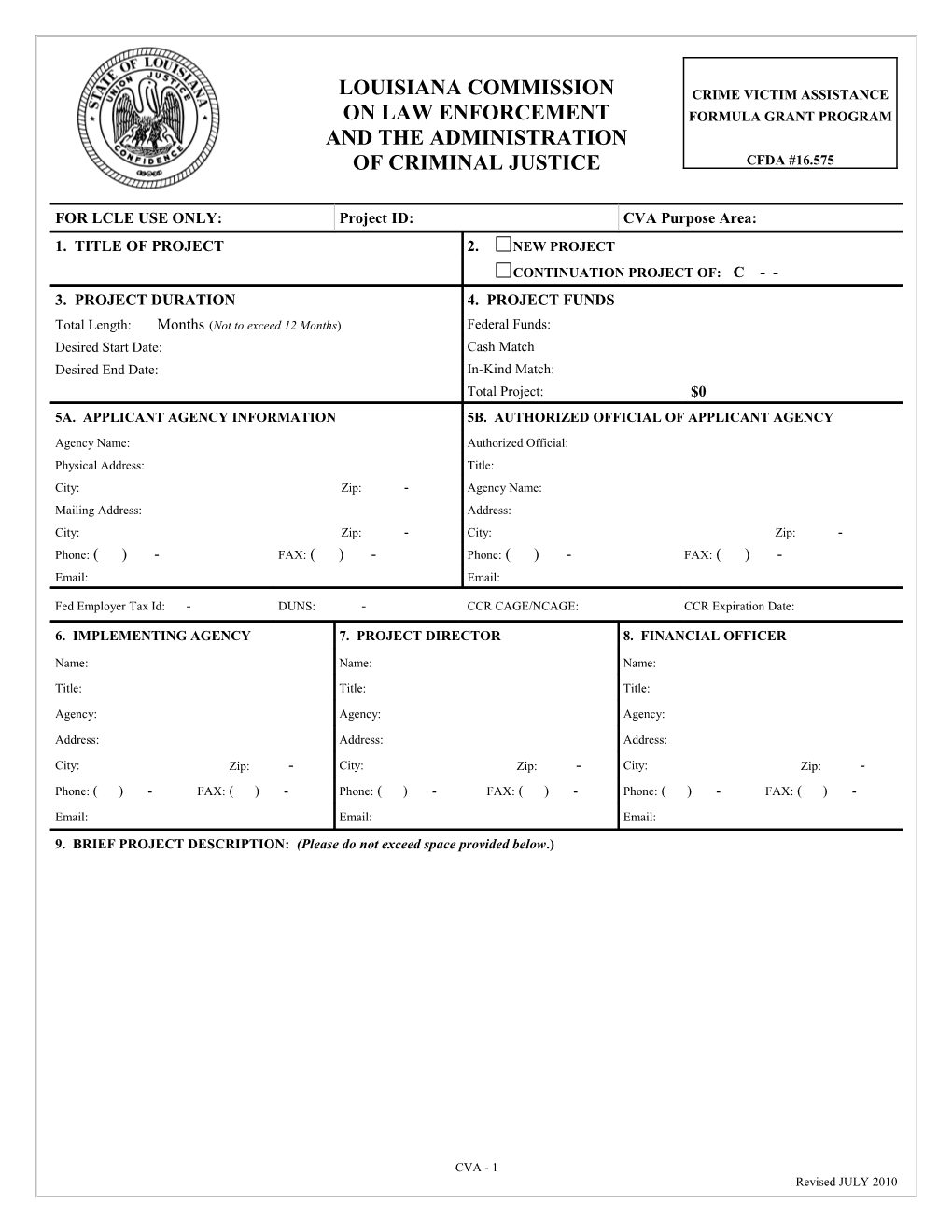 VOCA 2006 Application Kit