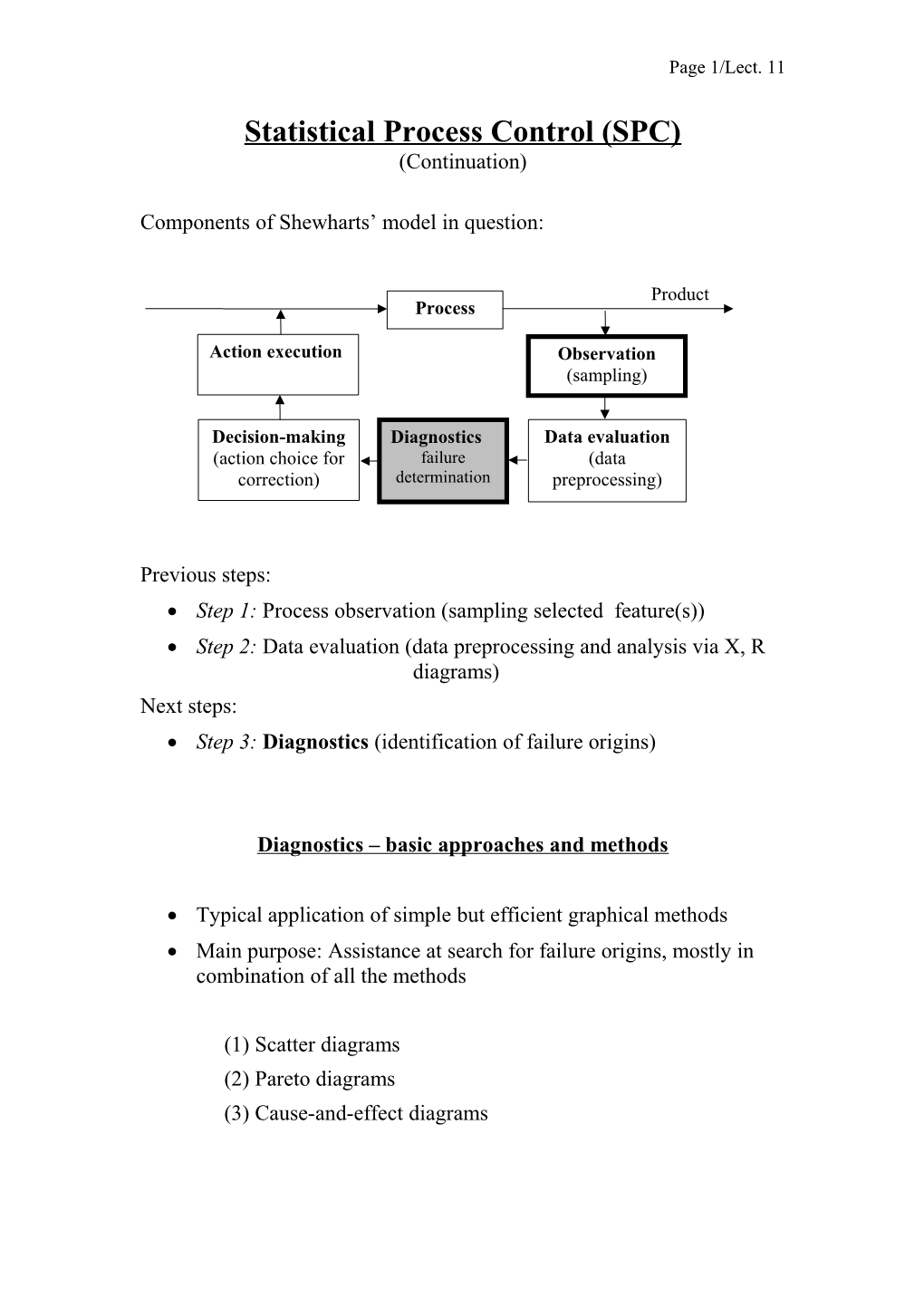 Process Design & Process Quality Control