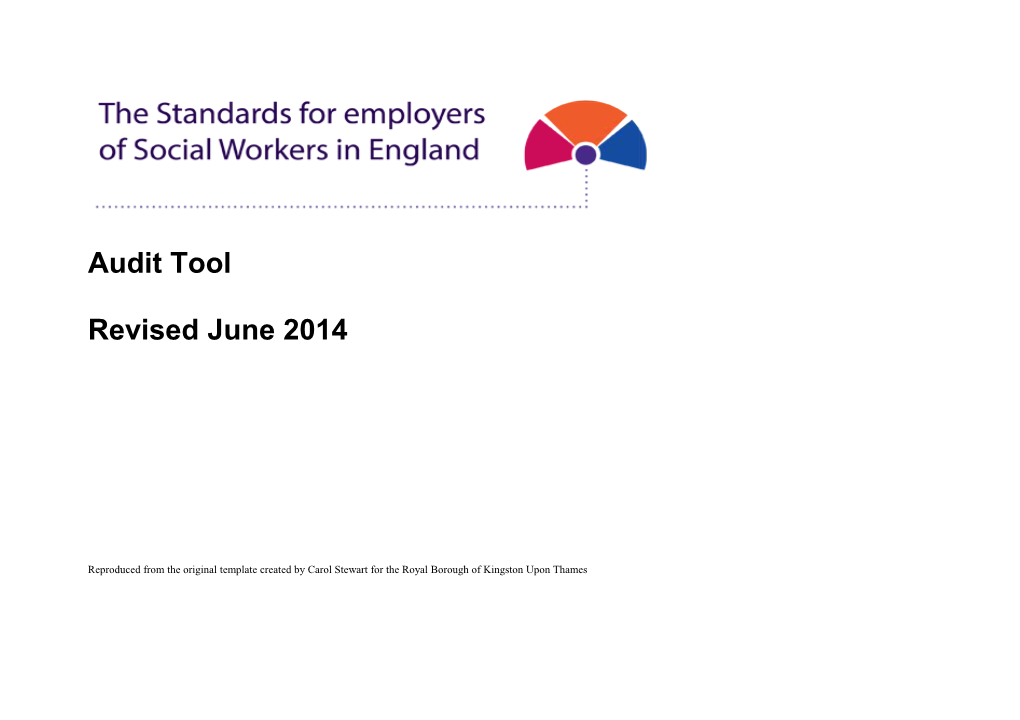 SESW-Audit Tool June2014