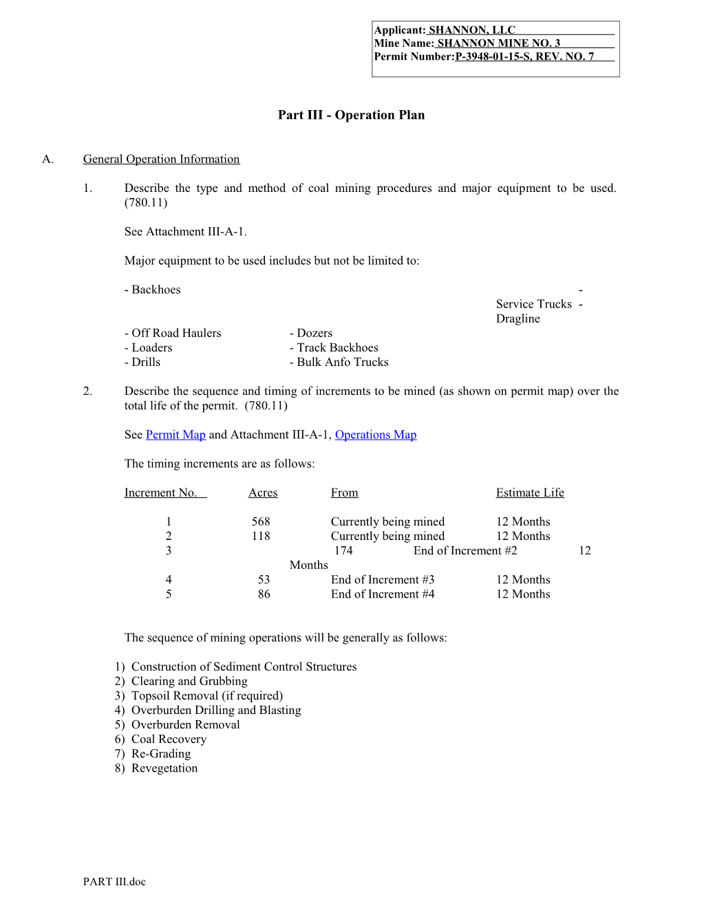 12/12/08 Application/Shoal Creek