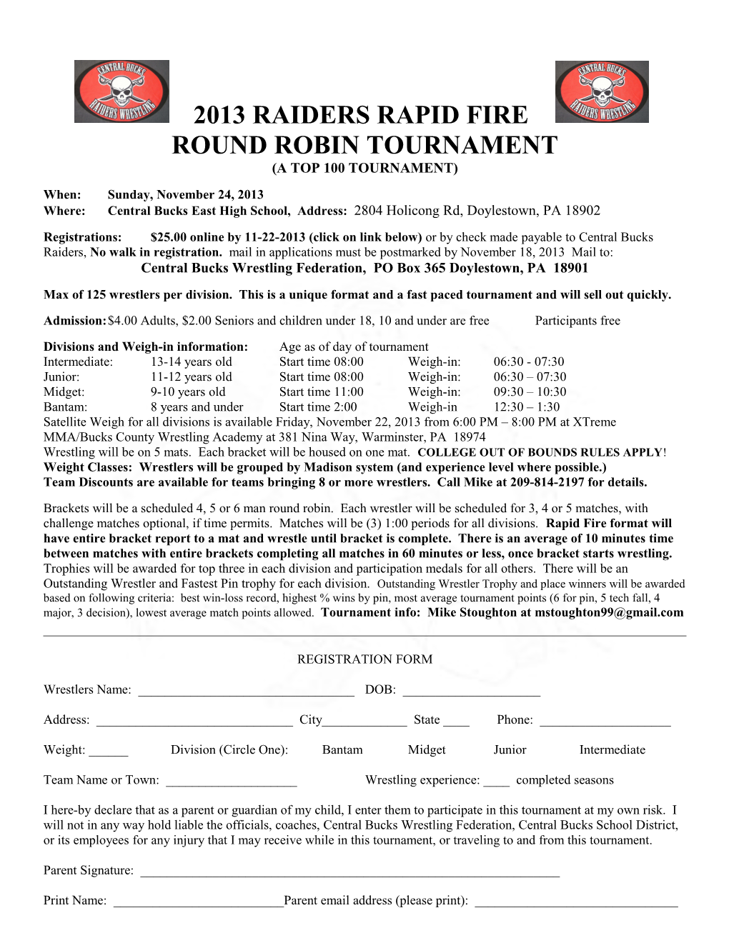 Round Robin Tournament