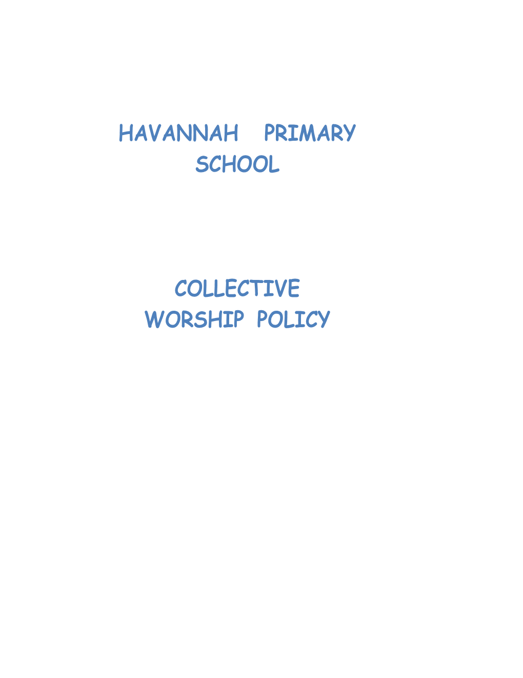 Havannah Primary School
