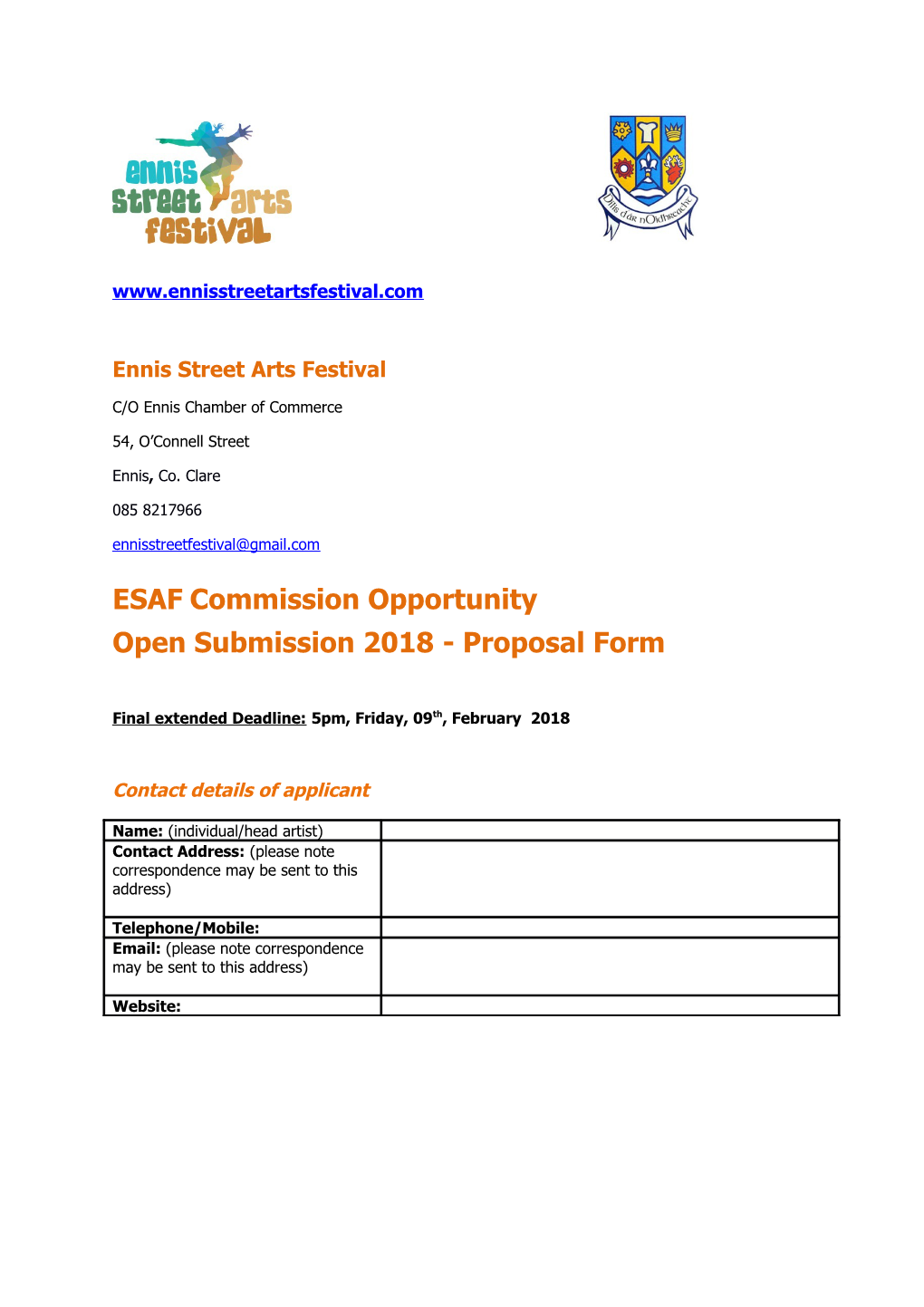 Ennis Street Arts Festival