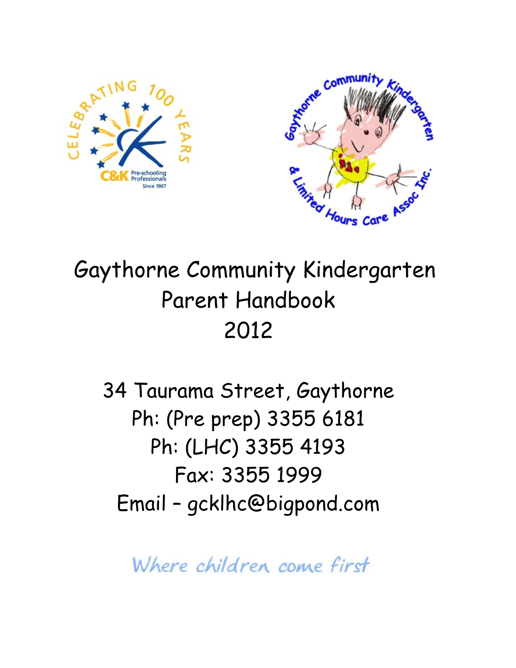 Gaythorne Community Kindergarten