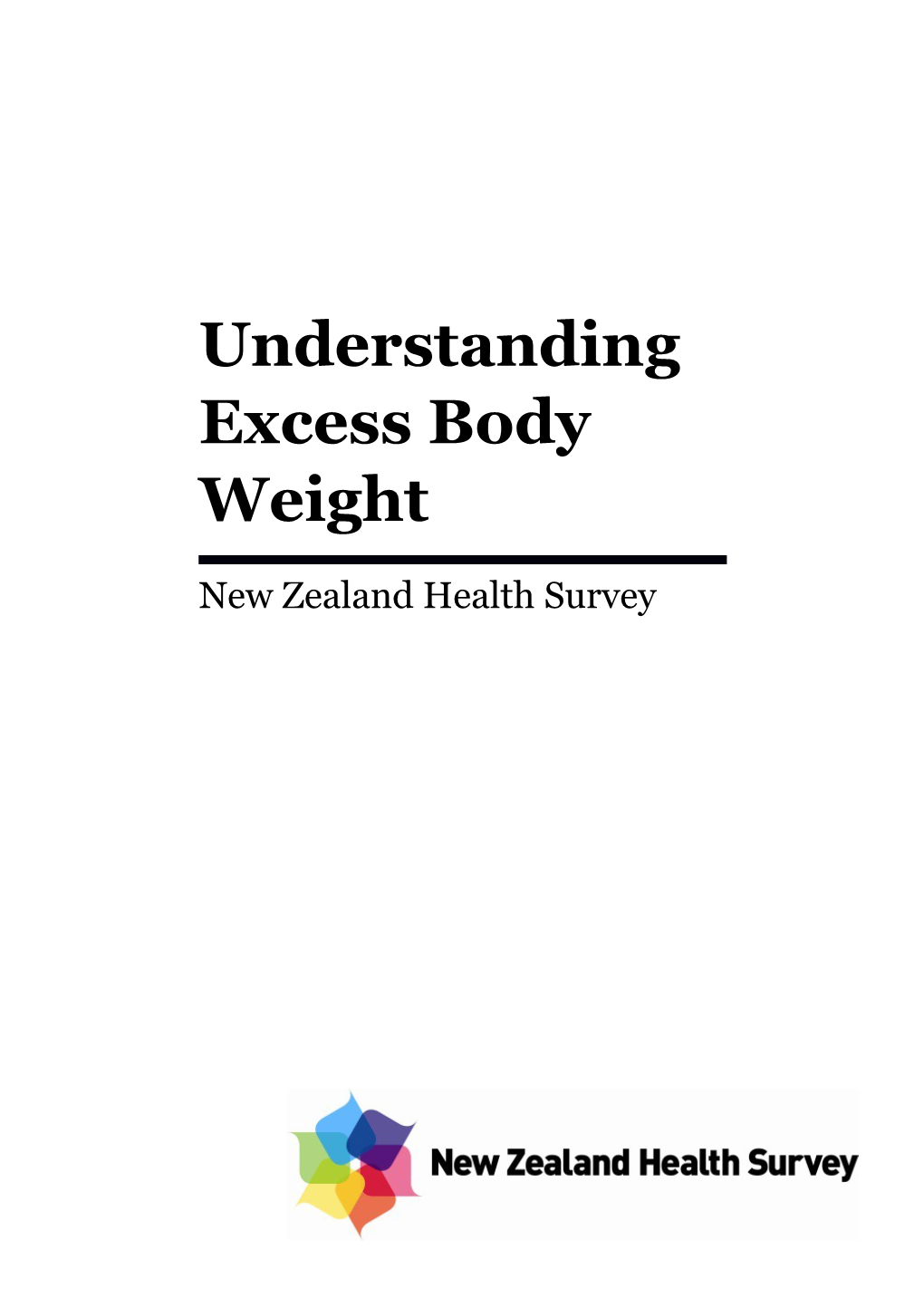 Understanding Excess Body Weight New Zealand Health Strategy