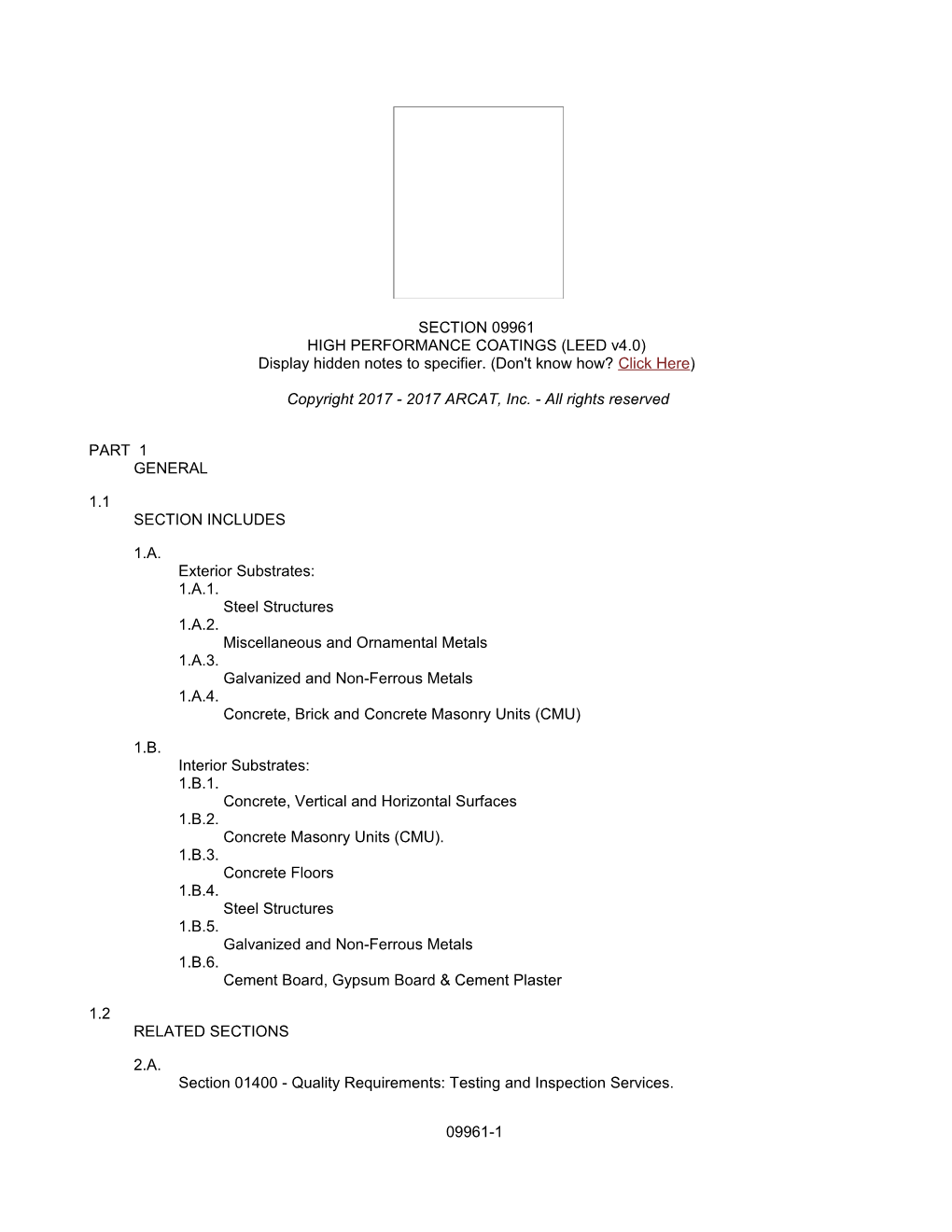 HIGH PERFORMANCE COATINGS (LEED V4.0)