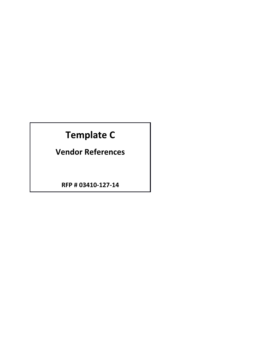 VT PBM RFP Template C