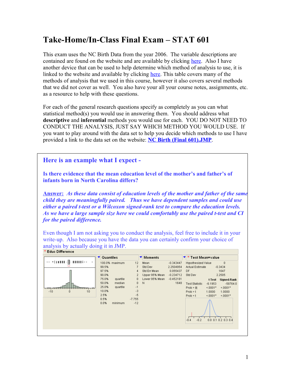 NC Birth Data from 2006