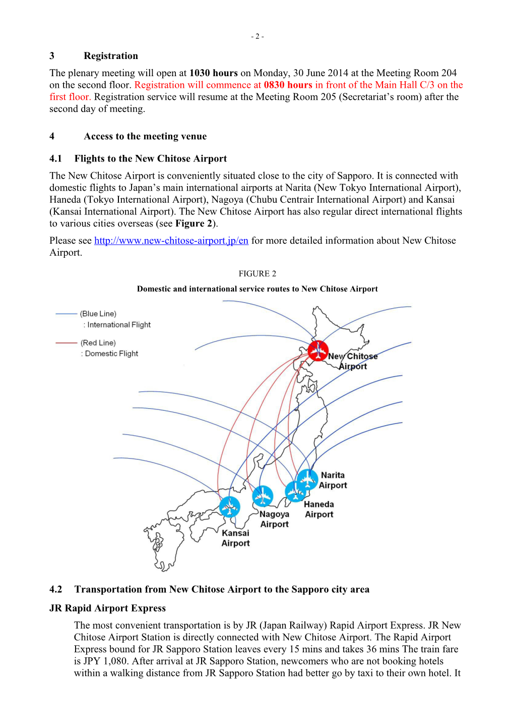 Practical Information for the SG16 Meeting in Sapporo, Japan