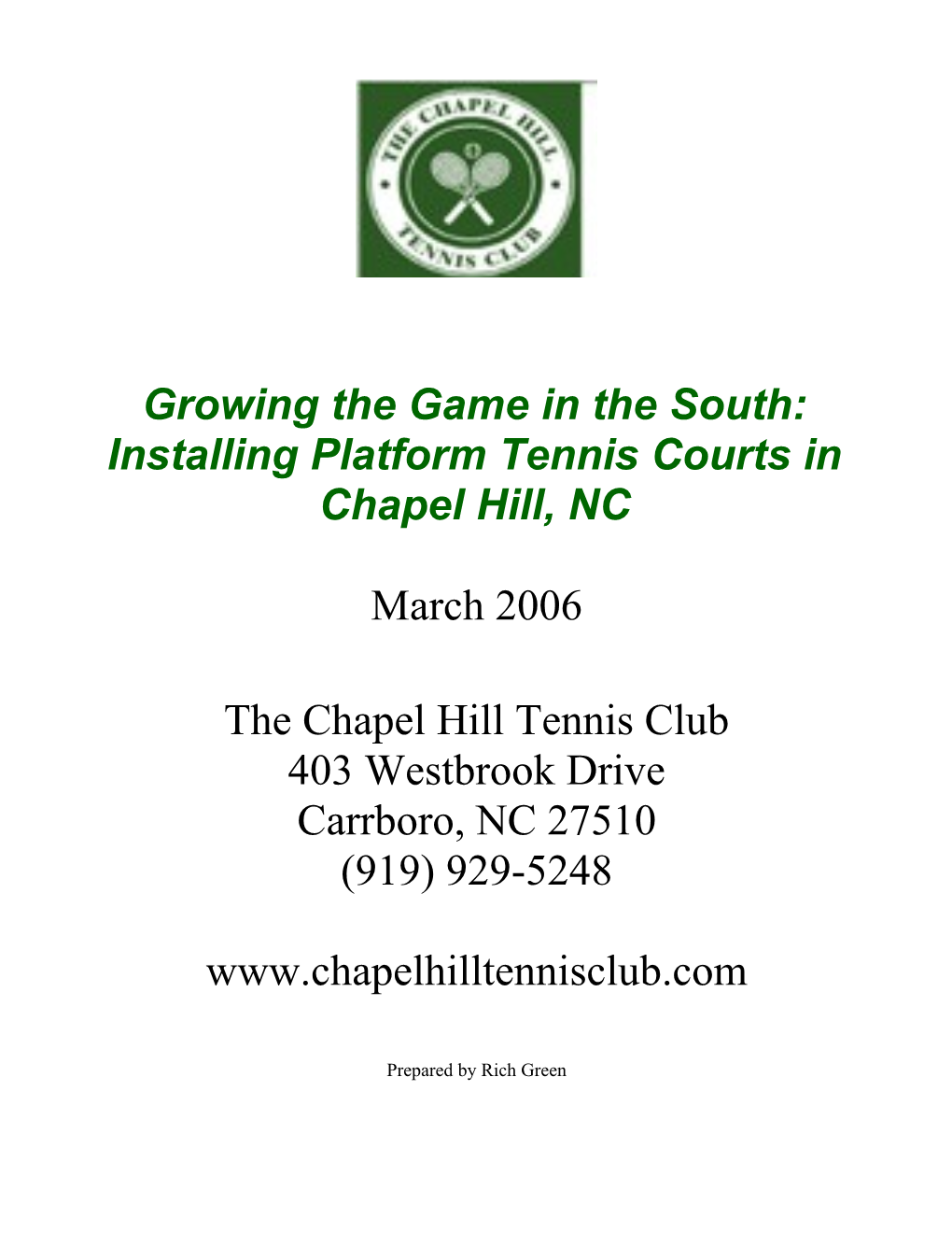 Growing the Game in the South