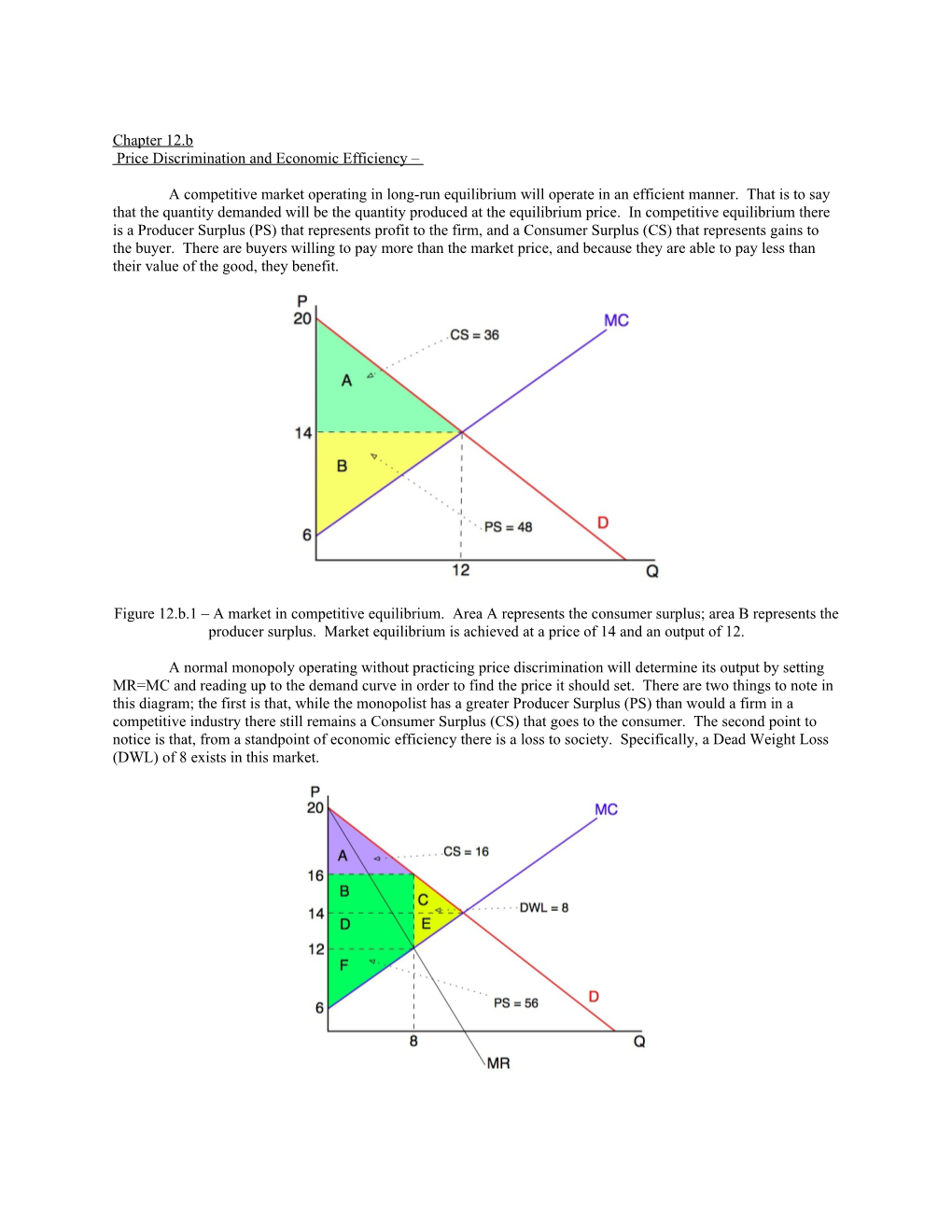 Price Discrimination and Economic Efficiency