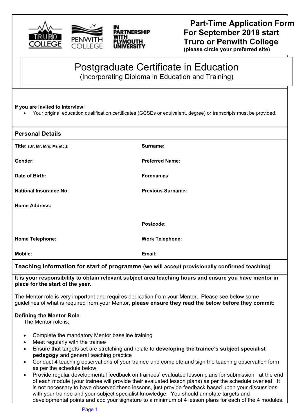 Your Original Education Qualification Certificates (Gcses Or Equivalent, Degree) Or Transcripts