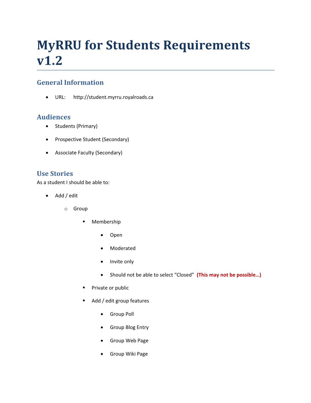 Myrru for Students Requirements V1.2