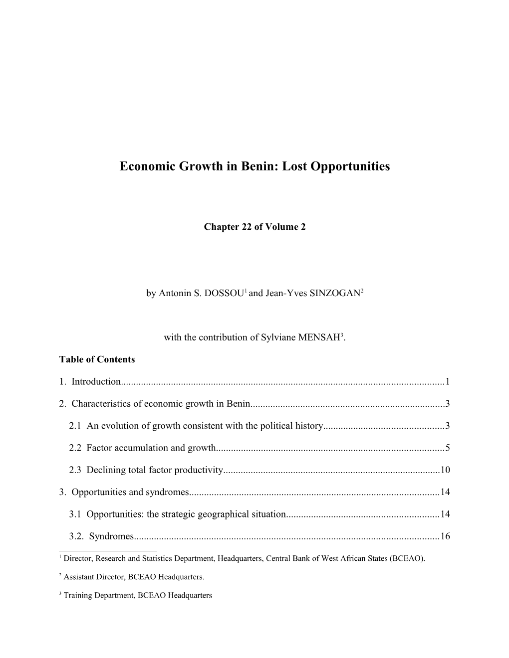 African Economic Research Consortium (Aerc)