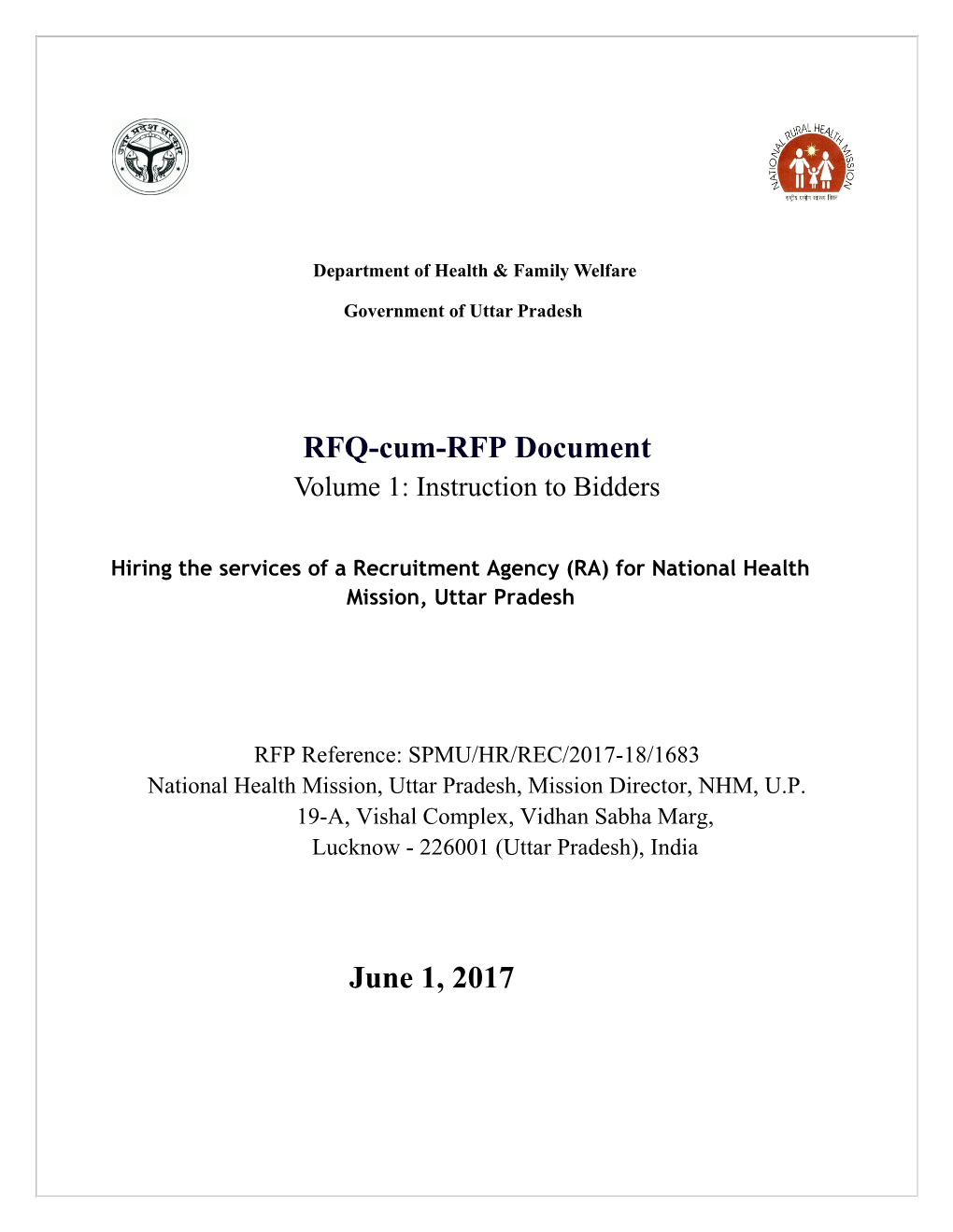 RFP-Ranchi Hospital