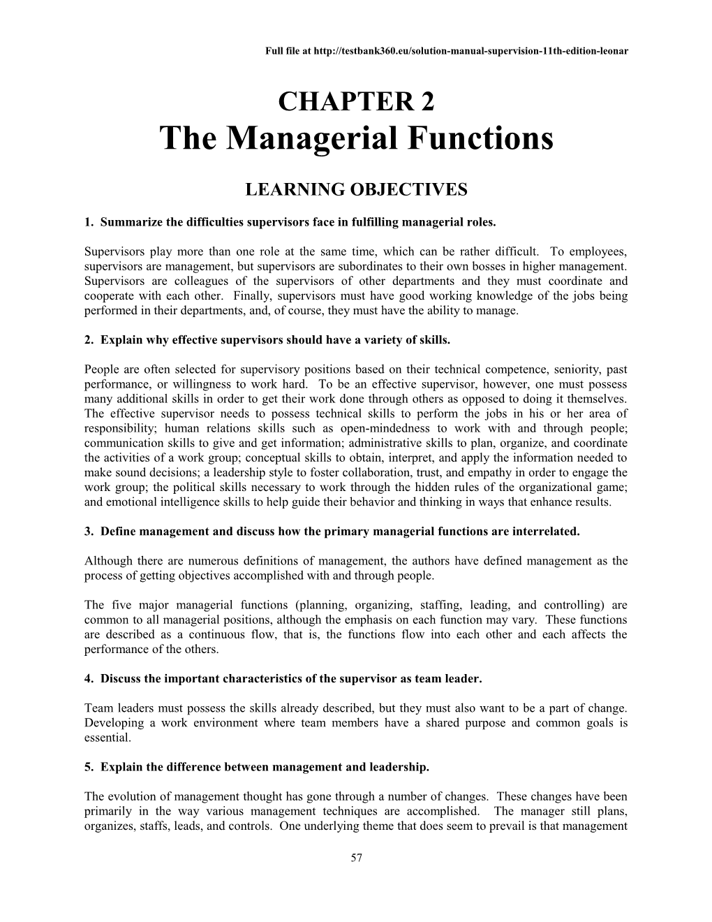 1. Summarize the Difficulties Supervisors Face in Fulfilling Managerial Roles