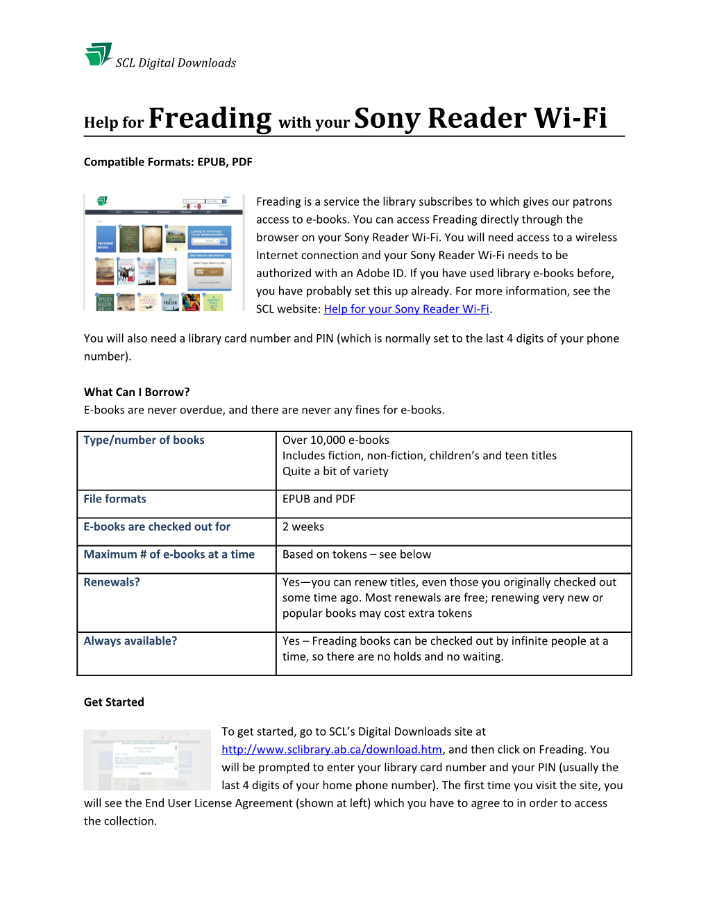 Help Forfreadingwith Your Sony Reader Wi-Fi