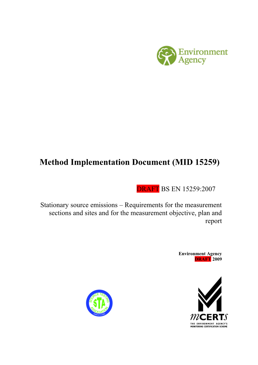 Method Implementation Document (MID 15259)