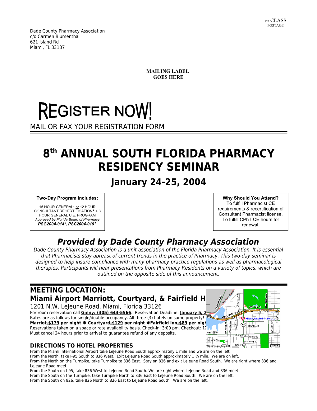 Dade County Pharmacy Association