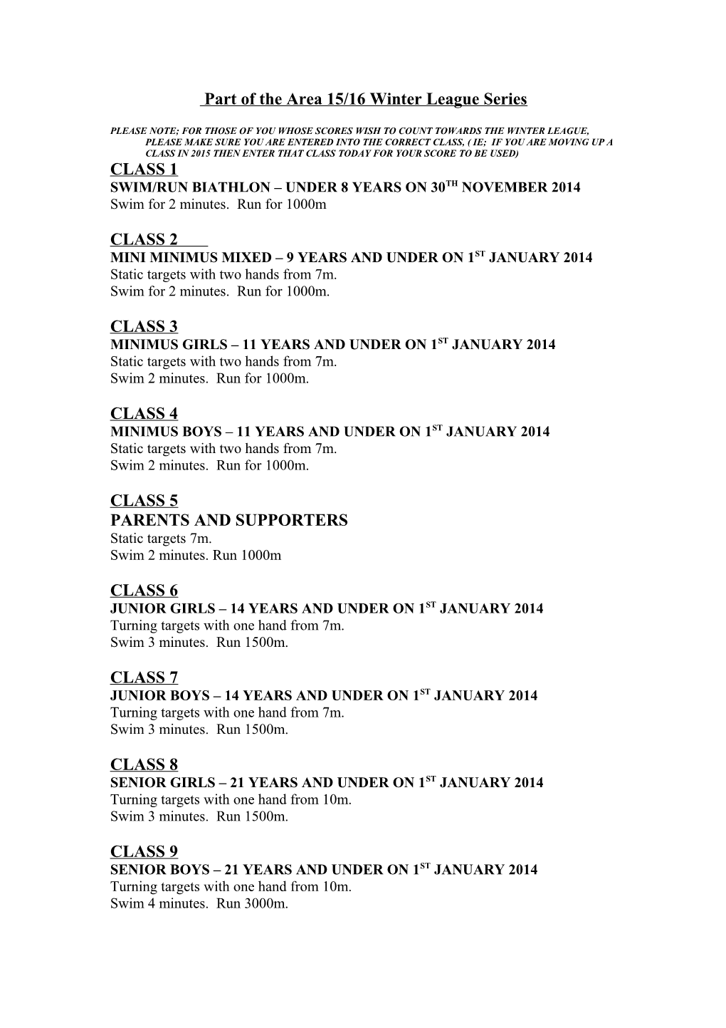 Cotley Hunt Pony Club Triathlon