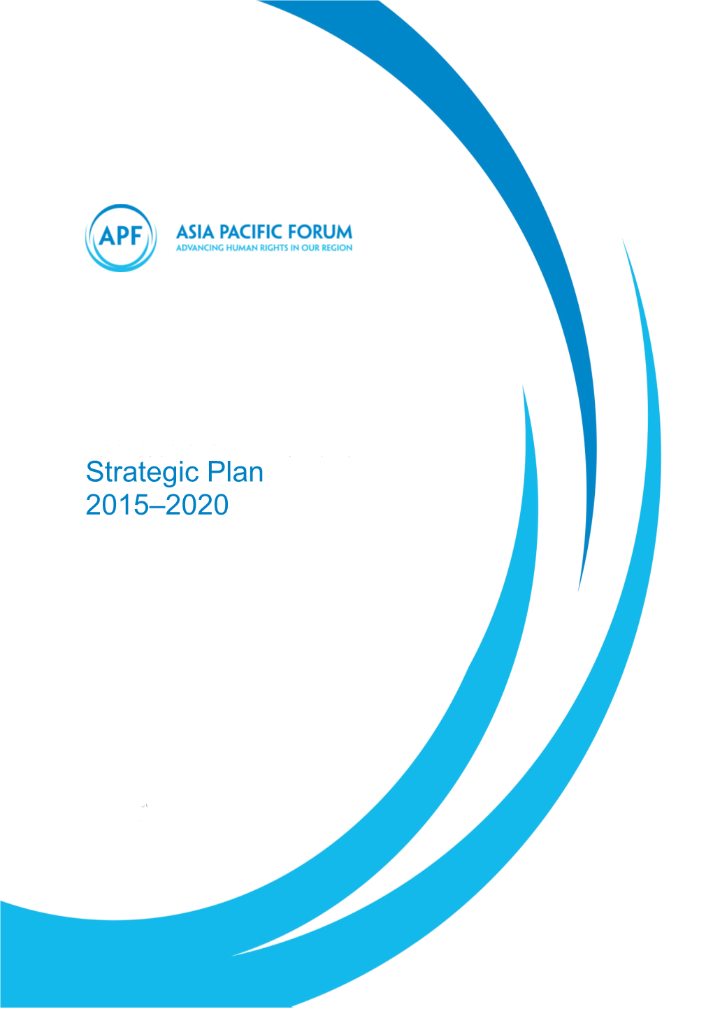 APF Strategic Plan 2015-2020