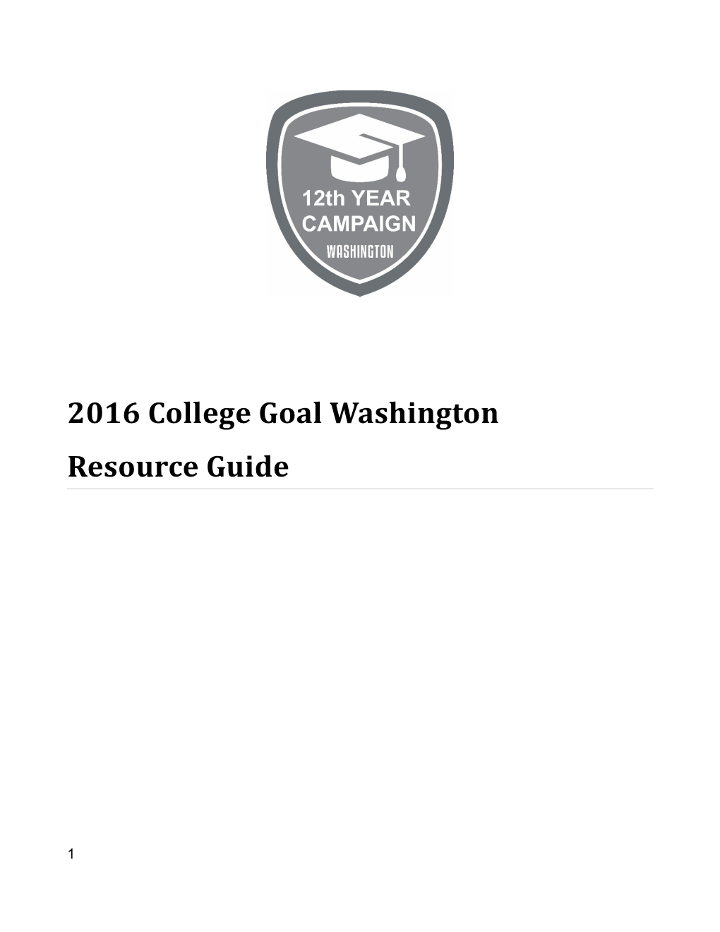 2016College Goal Washington