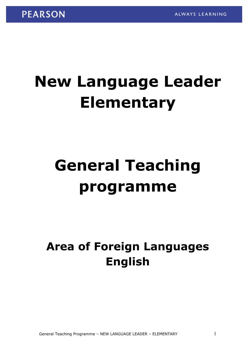 New Language Leader