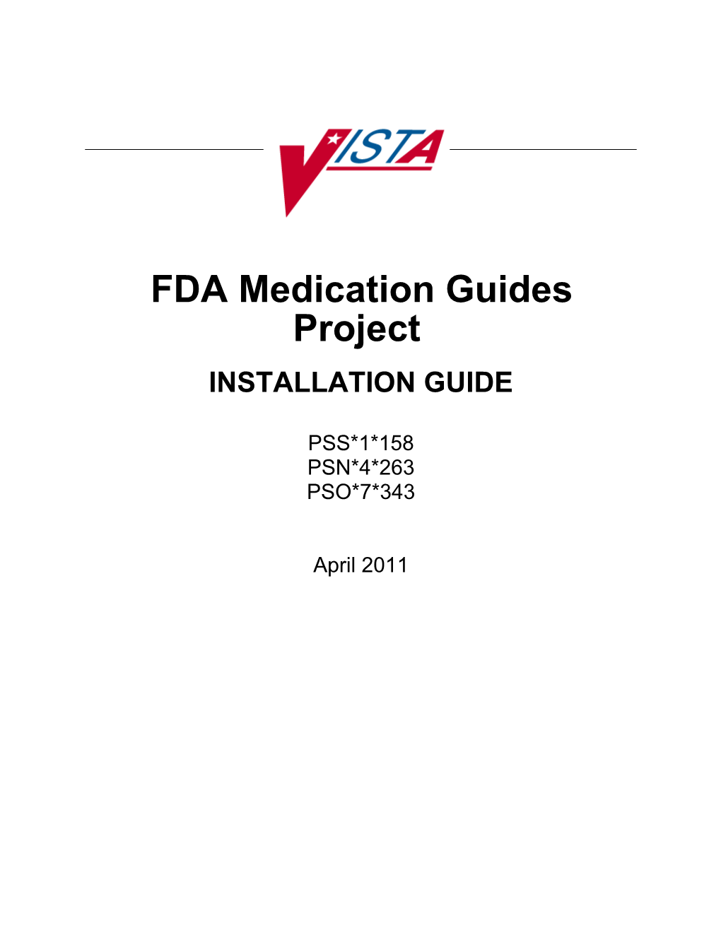 FDA Medication Guides Project