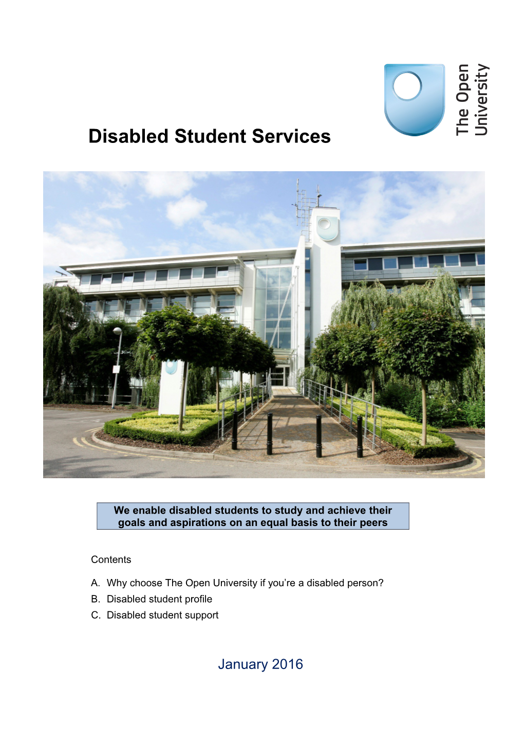 Disabled Student Services