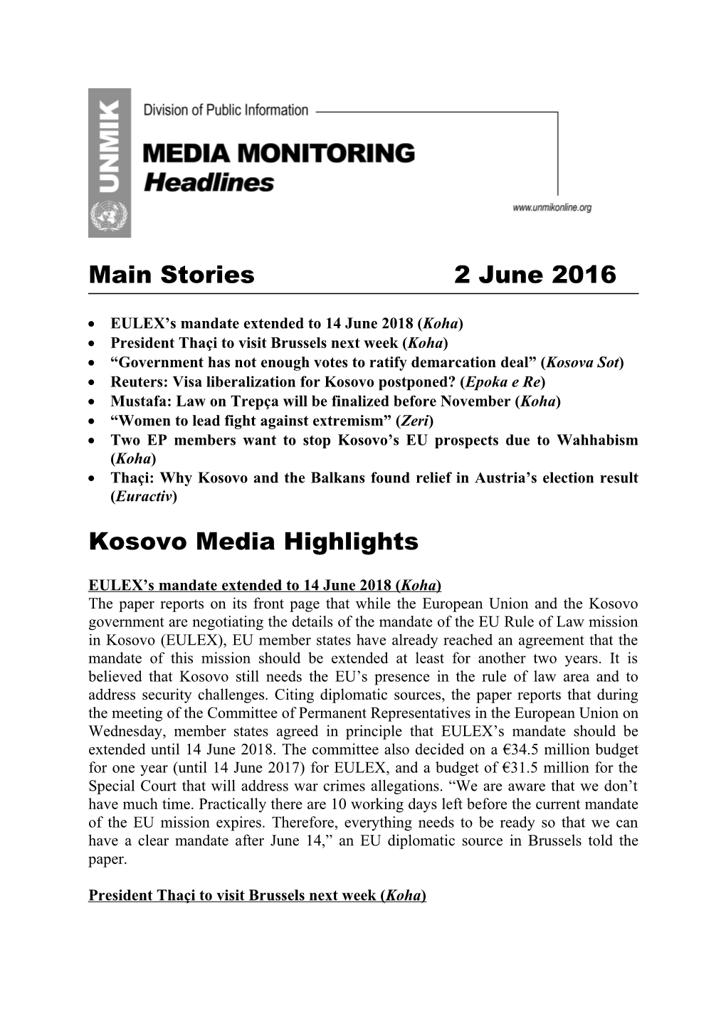 Main Stories 2 June2016