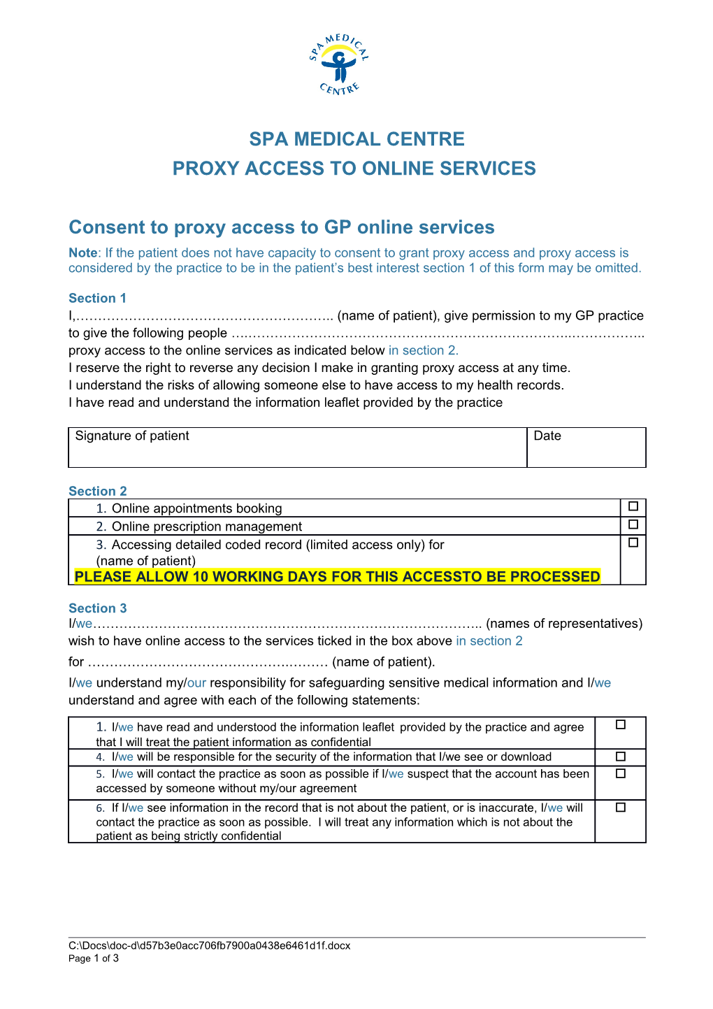 Proxy Access to Online Services