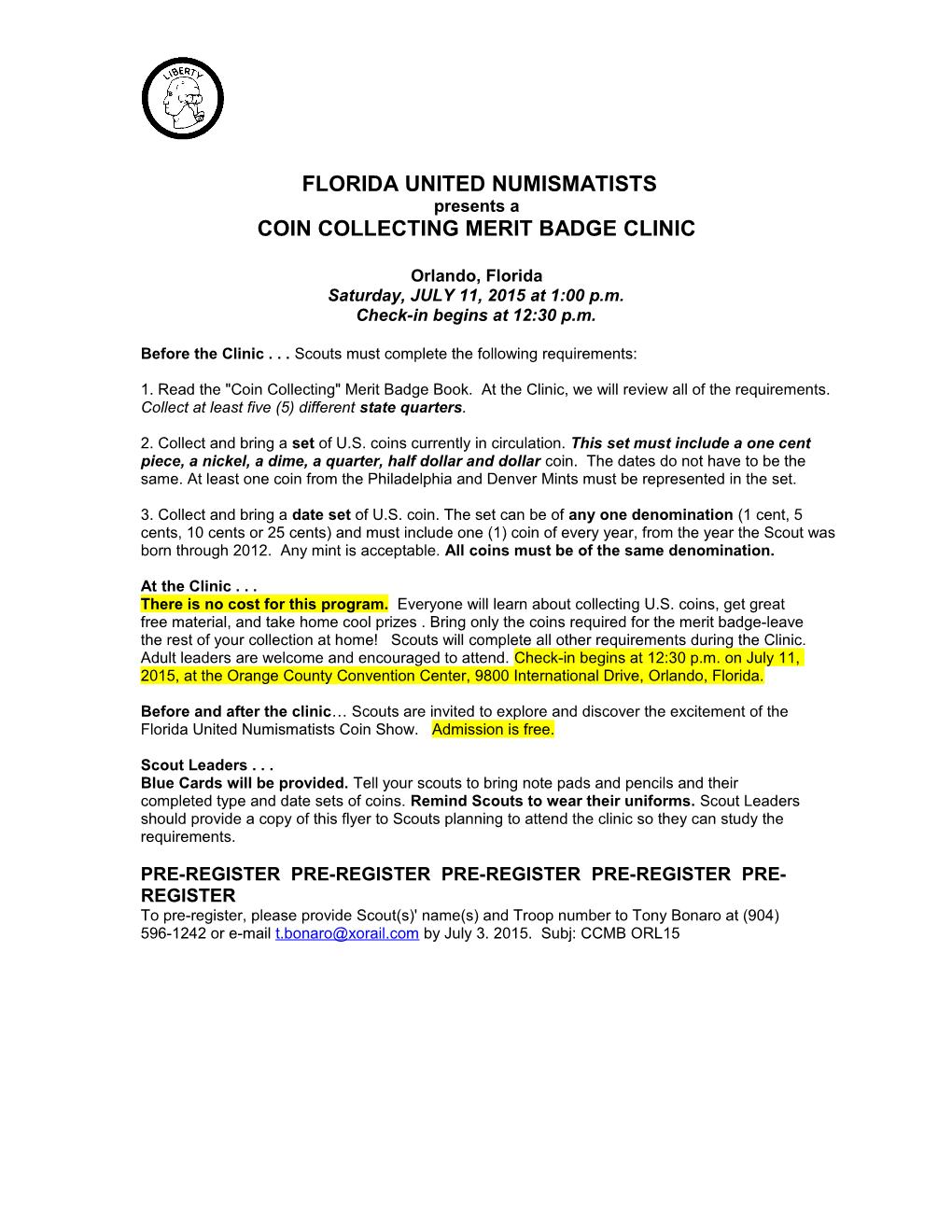 The Florida United Numismatics