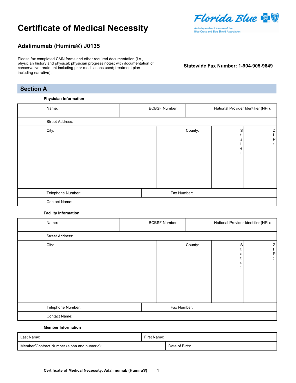 CMN - Adalimumab (Humira )