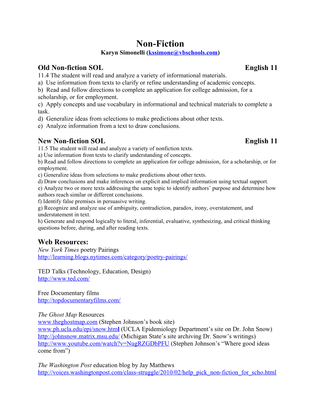 Old Non-Fiction Solenglish 11