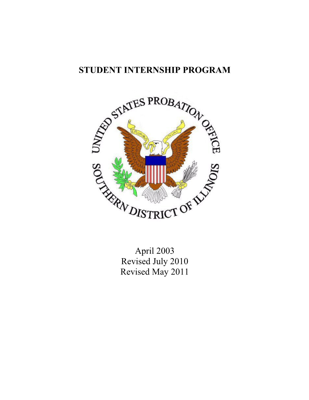 Student Internship Program