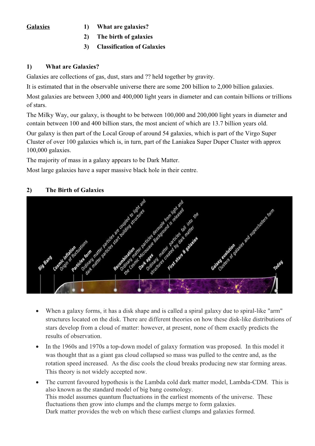 Galaxies1) What Are Galaxies?