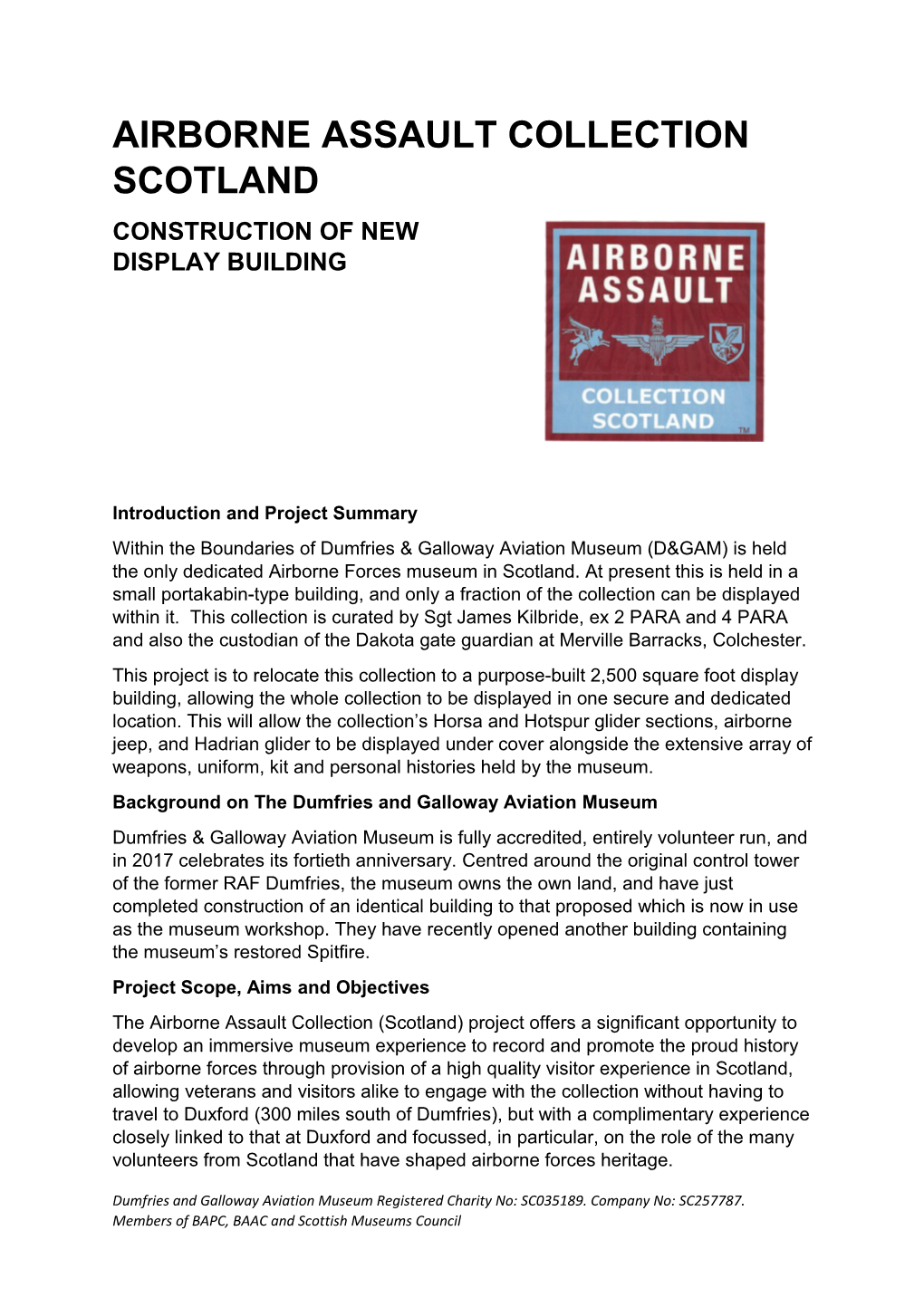 Airborne Assault Collection Scotland