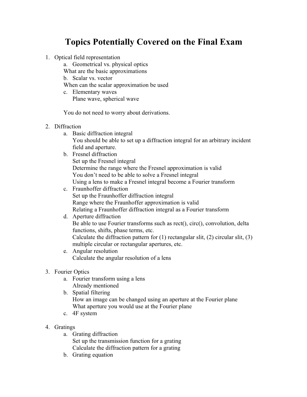 Scalar Wave Equation