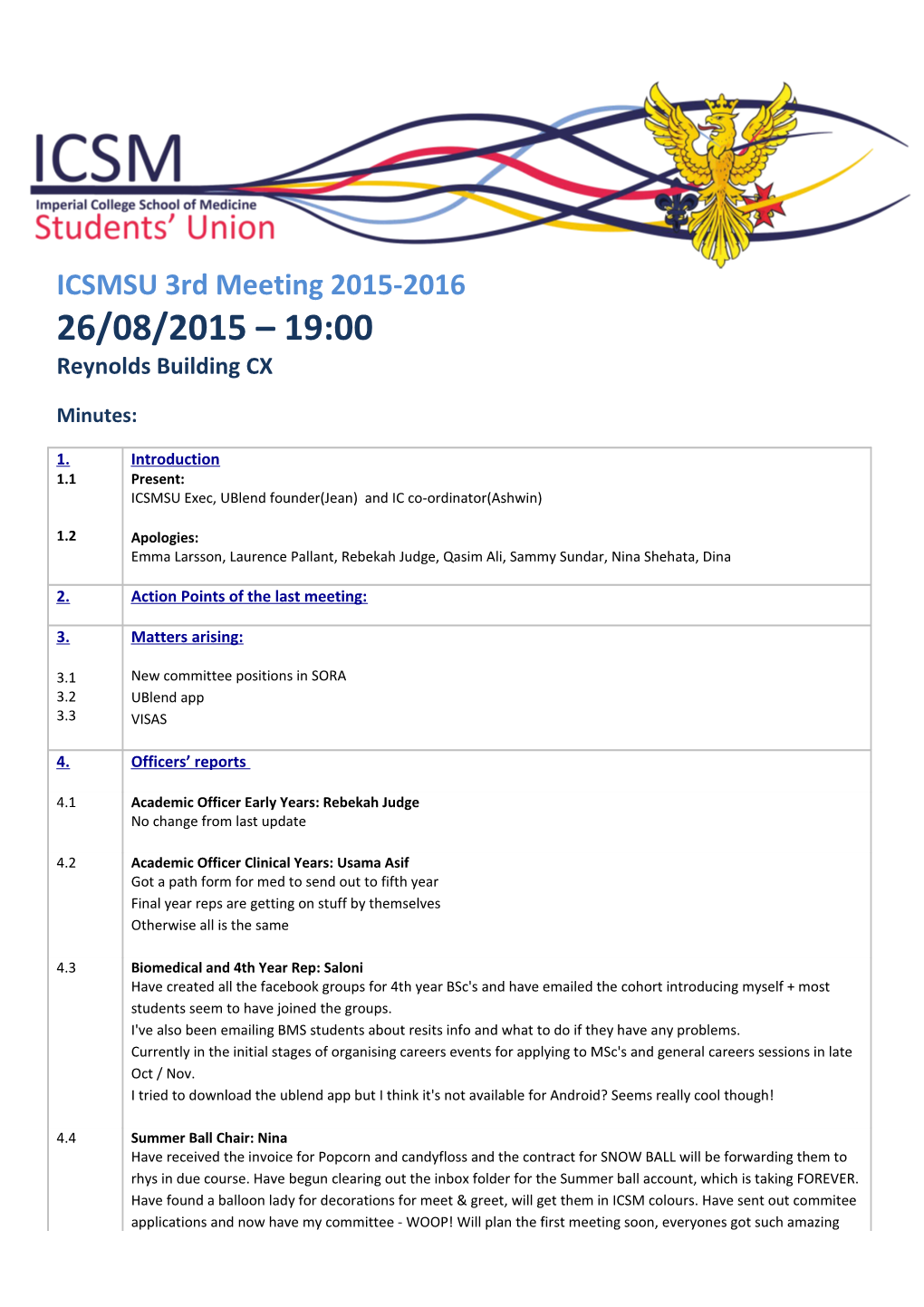 ICSMSU 3Rd Meeting 2015-2016