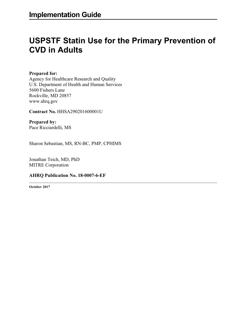 CDS Connect Implementation Guide Draft