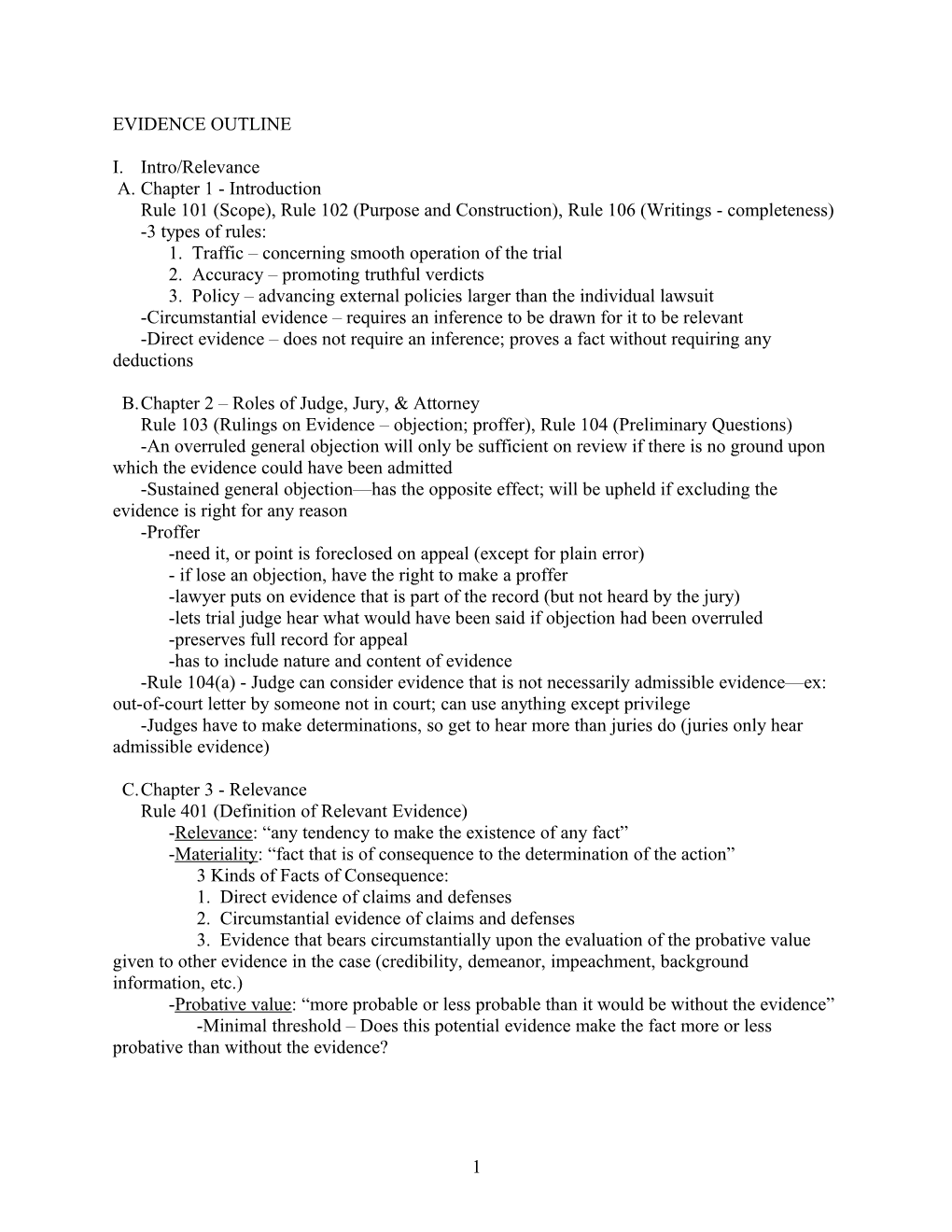 Rule 101 (Scope), Rule 102 (Purpose and Construction), Rule 106 (Writings - Completeness)