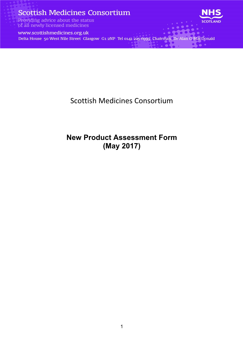 Scottish Drug and Therapeutics Consortium