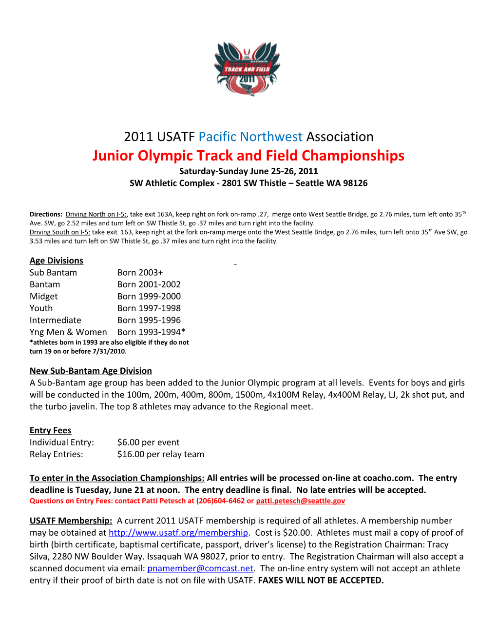 Junior Olympic Track and Fieldchampionships