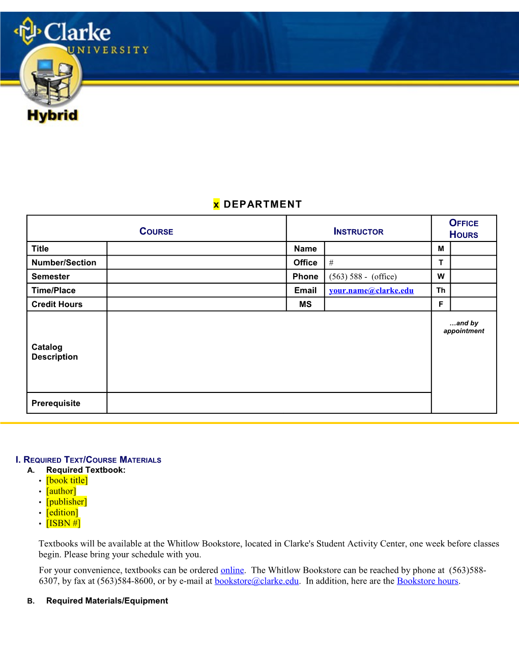 Your Course Code and Title Goes Here .Updated 3/2013