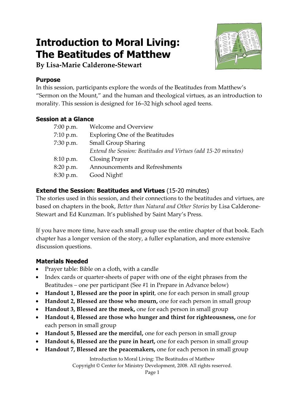 The Beatitudes of Matthew